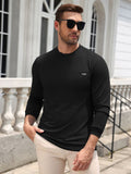 Regular Fit Crewneck Long Sleeve Pocket T-Shirt (US Only)