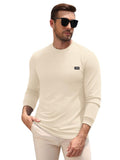 Regular Fit Crewneck Long Sleeve Pocket T-Shirt (US Only)