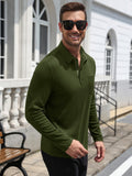 Basic Lightweight Dry Fit Long Sleeve Polo Shirt (US Only)