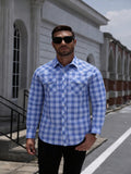 Western Plaid Long Sleeve Cowboy Shirt (US Only)