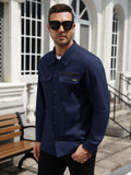 Detachable Hooded Cargo Shacket Button Down Jacket (US Only)