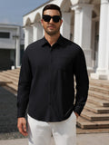 Corduroy Button Down Long Sleeve Shacket (US Only)