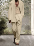 Simple Quiet Luxury 3-Piece Outfits Sets coofandy 