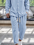 Comfy 100% Cotton Shirt Set Sets coofandy 