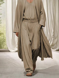 Comfy Quiet Luxury 3-Piece Outfits Sets coofandy 