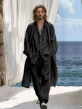 Minimalist Solid 3-Piece Outfits Sets coofandy 