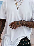 Casual Relaxed Fit Basic T-Shirt T-shirt coofandy 