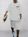 Athleisure Ultra-Soft T-Shirt Set Sets coofandy 