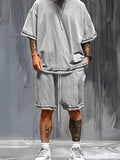 Leisure Loose 2-Piece Matching Sets Sets coofandy 