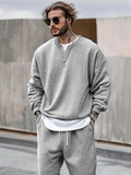 Trendy 2-Piece Tracksuit Set Sports Set coofandy 
