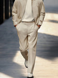 Versatile Jacket Pants Set Sets coofandy 