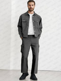 Classic Cargo Matching Set Sets coofandy Dark Grey M 