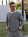 Soft Premium Colorblock Undershirt Sweatshirts coofandy 