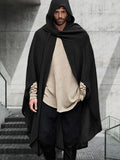 Unique Mysterious Hooded Cloak Sweatshirts coofandy 