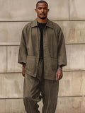 Versatile Cotton Shirt Pants Set