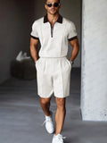 Easy Match Two-Tone Casual Set