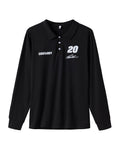COOFANDY × JGR BELL Signature Print Polo Shirt