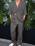 Elegant Versatile 2-Piece Thin Suit Set