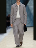 Versatile Modern Cut Blazer Pants Set