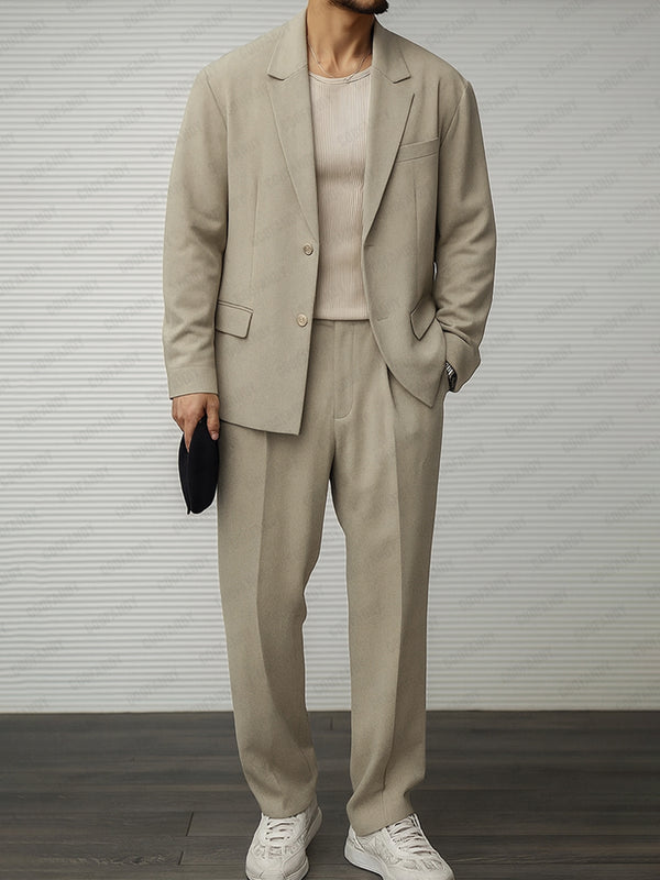 Versatile Business Casual Suit Set