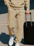 Trendy Stand Collar Sweatshirt Pants Set