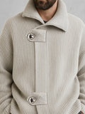 Trendy Relaxed Fit Knit Cardigan