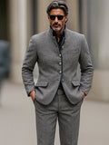 Refined Business Casual Blazer Pants Set