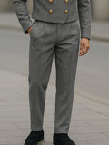 Smart Casual Designer Contrast Color Suit Set