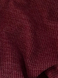 Trendy Asymmetric Knit Designer Sweater