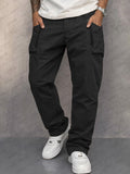 Trendy 100% Cotton Cargo Pants