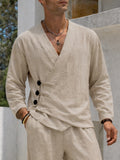 Minimalist Breathable Cotton 2-Piece Set