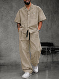 Effortless Stylish 100% Cotton Shirt Pants Set