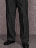 Smart Casual Denim-look Pleated Pants