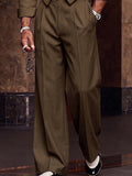 Utility Safari Style Cropped Jacket Pants Set