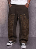 Casual Patchwork Design 100% Cotton Pants