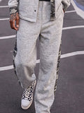 Utility Camo Patchwork Overshirt Pants Set
