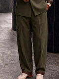 Urban Faux Leather Patchwork Safari Suit Set