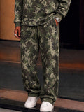 Streetwear Camouflage Sweatshirt and Pants Set