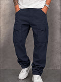 Casual 100% Cotton Wide-Leg Pants