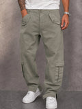 Utility Multi-Pocket Wide Leg Cargo Pants