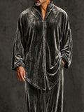Old Money Comfort Loose Velvet Matching Set
