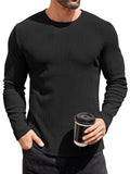 Classic Versatile Slim Fit Sweater (US Only) Sweater coofandy Black S 
