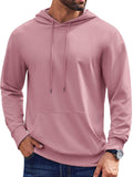 Casual Classic Versatile Hoodie (US Only) Hoodies coofandy Pink S 