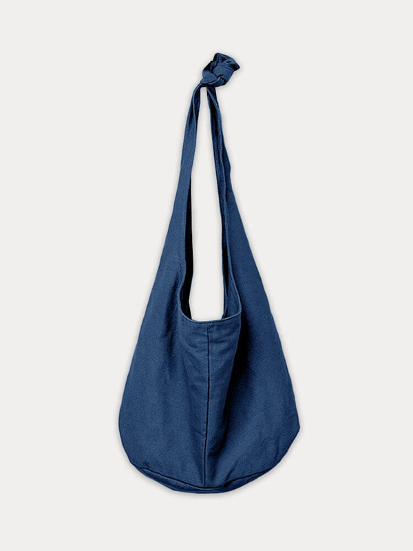 Durable Simple Canvas Shoulder Bag Accessories coofandy Blue One Size 