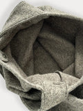 Soft Tweed Canvas Shoulder Bag Accessories coofandy 