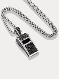 Titanium Whistle Pendant Necklace Necklace coofandystore 