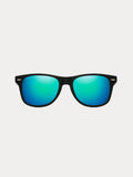 Trendy Square Polarized Sunglasses Accessories coofandy Black/Green One Size 