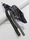 Paisley Kerchief Wallet Jeans Chain