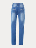 Classic Double stitches Slim Fit Jeans Pants coofandystore 