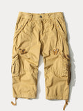 Stylish 100% Cotton Cargo Shorts Shorts coofandy 